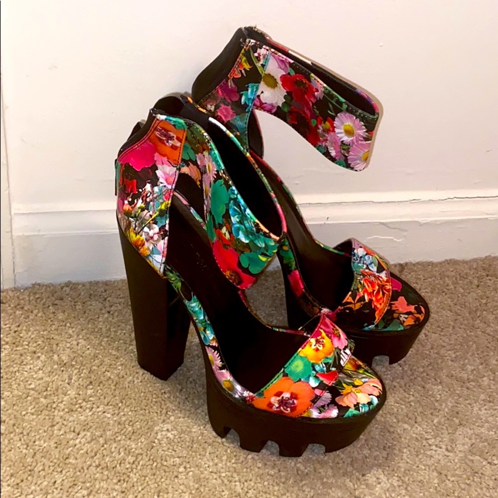 Floral Heels